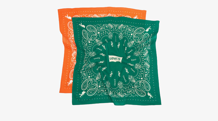 UrlfreezeShops x Levis Paisley Bandana (2 Pack) 'Mount Rambler'