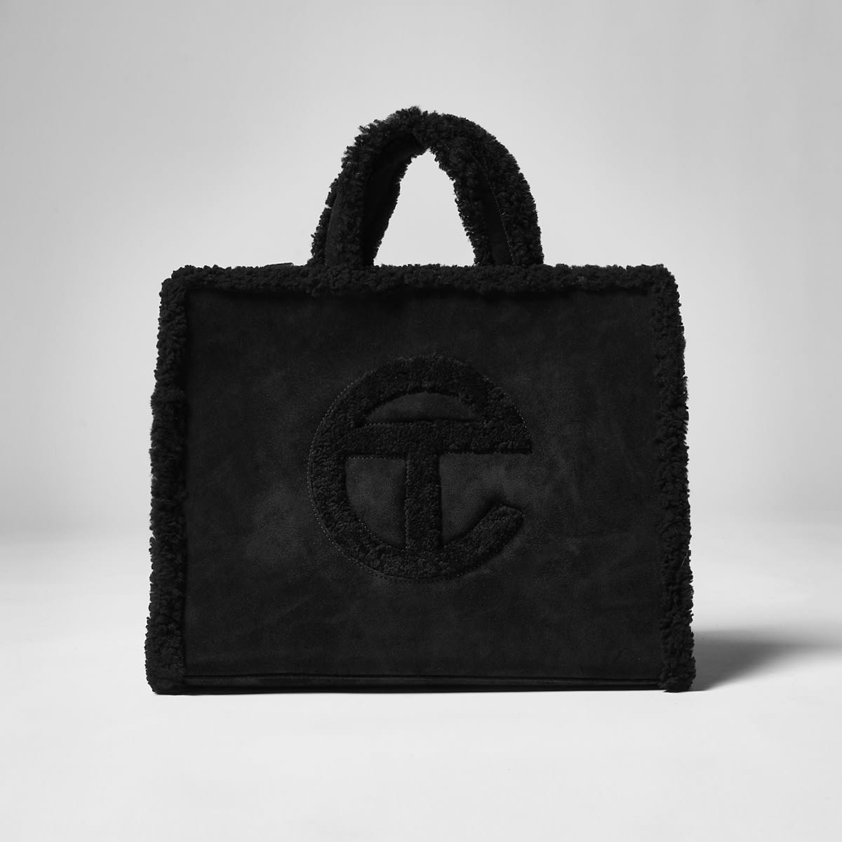 UGG x Telfar Shearling Trim Shopper Bag (Black) | END. Launches