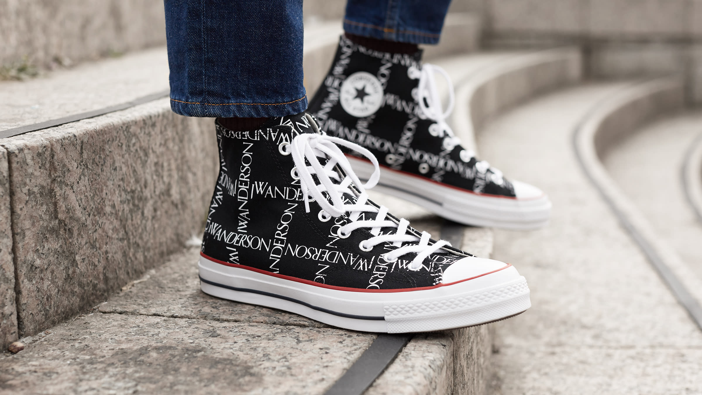 converse x jw anderson felt chuck taylor 70's hi