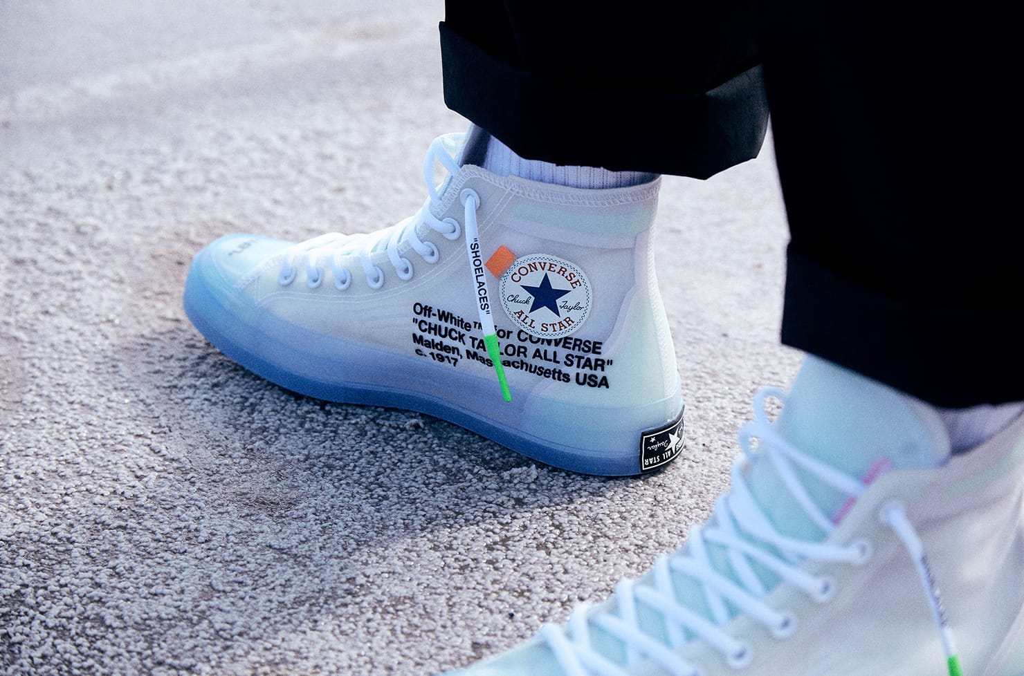 The 10: Converse Chuck Taylor 1970s Hi (Clear & White) | END. Launches