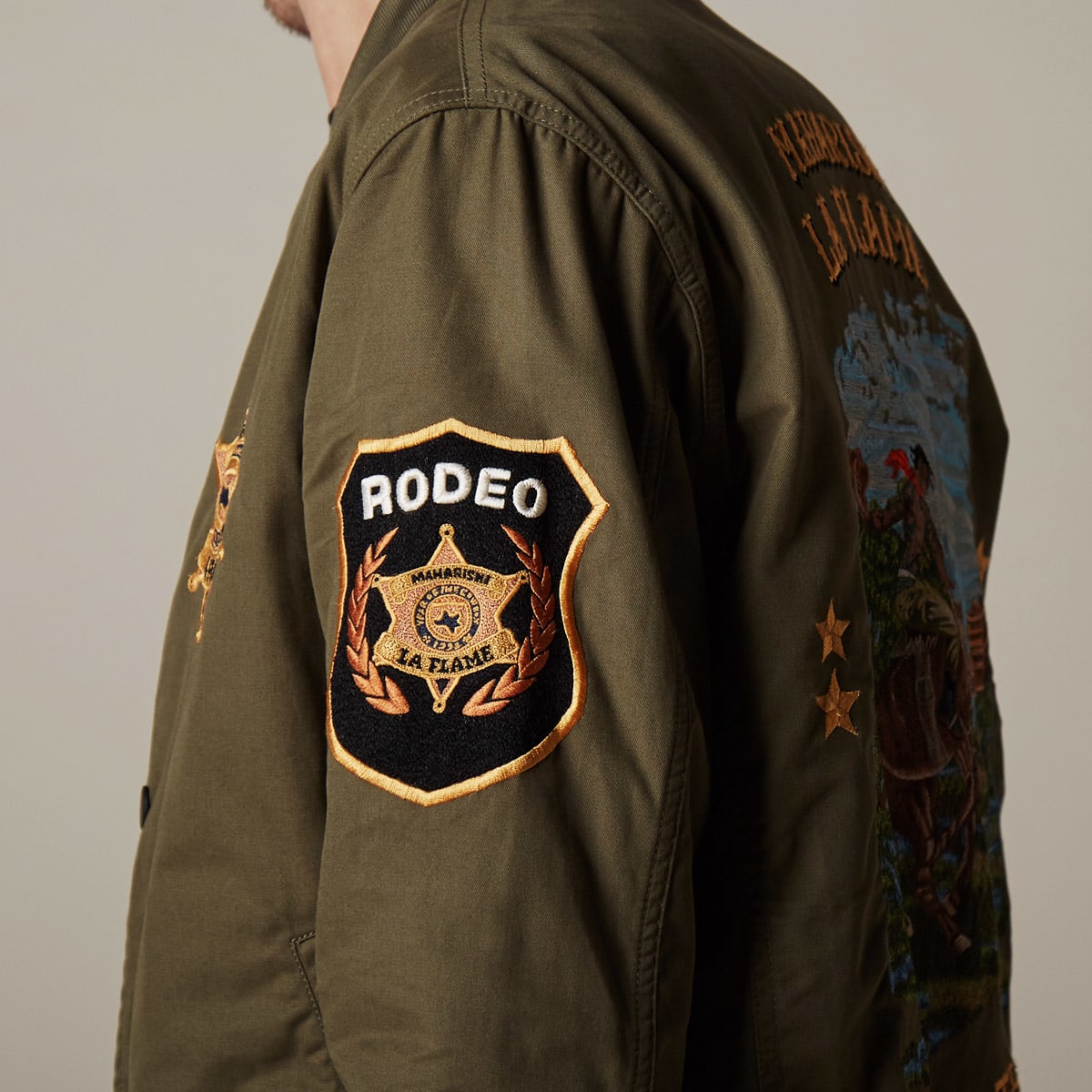 Maharishi x Travis Scott Year of the Cowboy Tour Jacket (Olive 