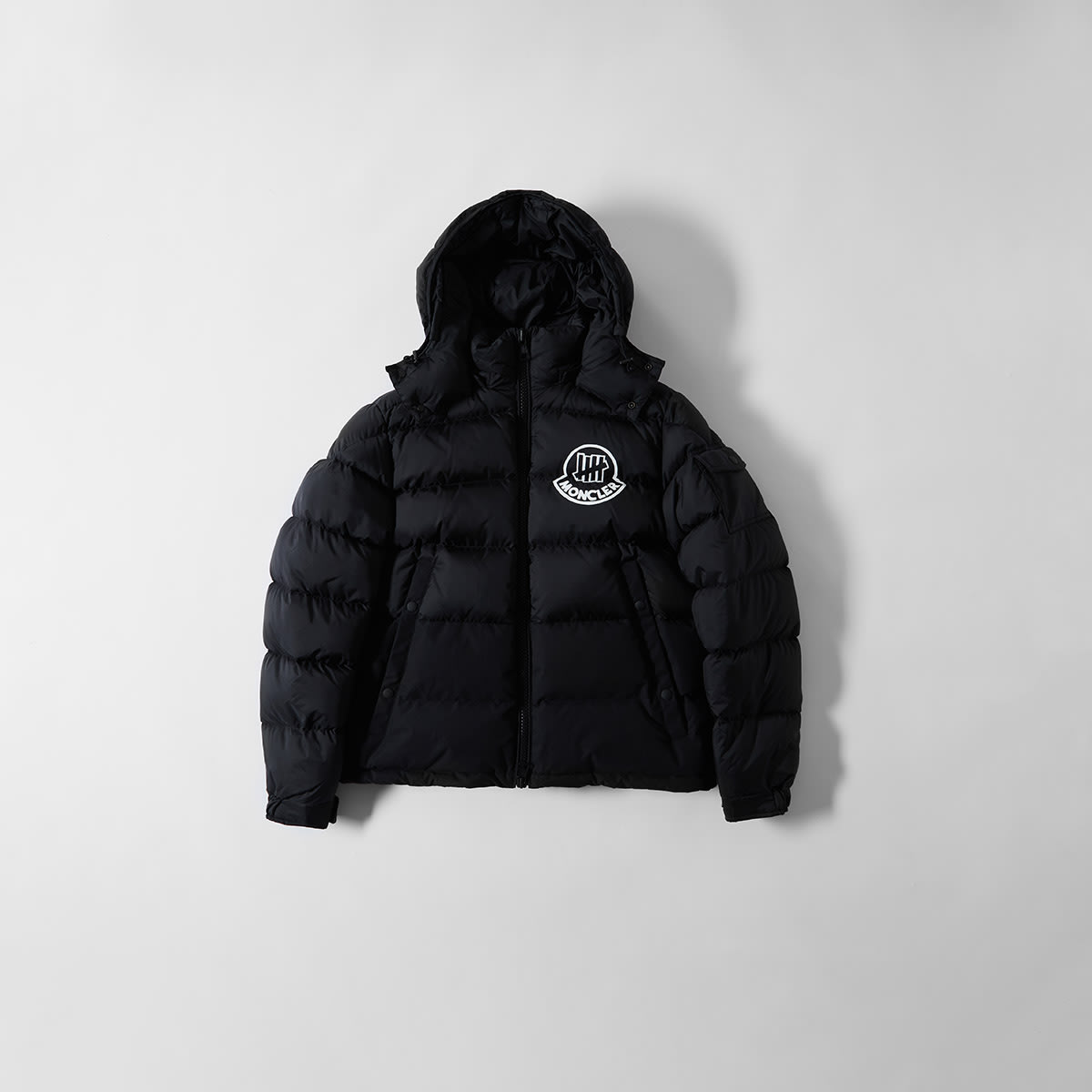 Moncler Genius 2 Moncler 1952 x Undefeated Arensky Hooded Down Jacket  (Black) | END. Launches