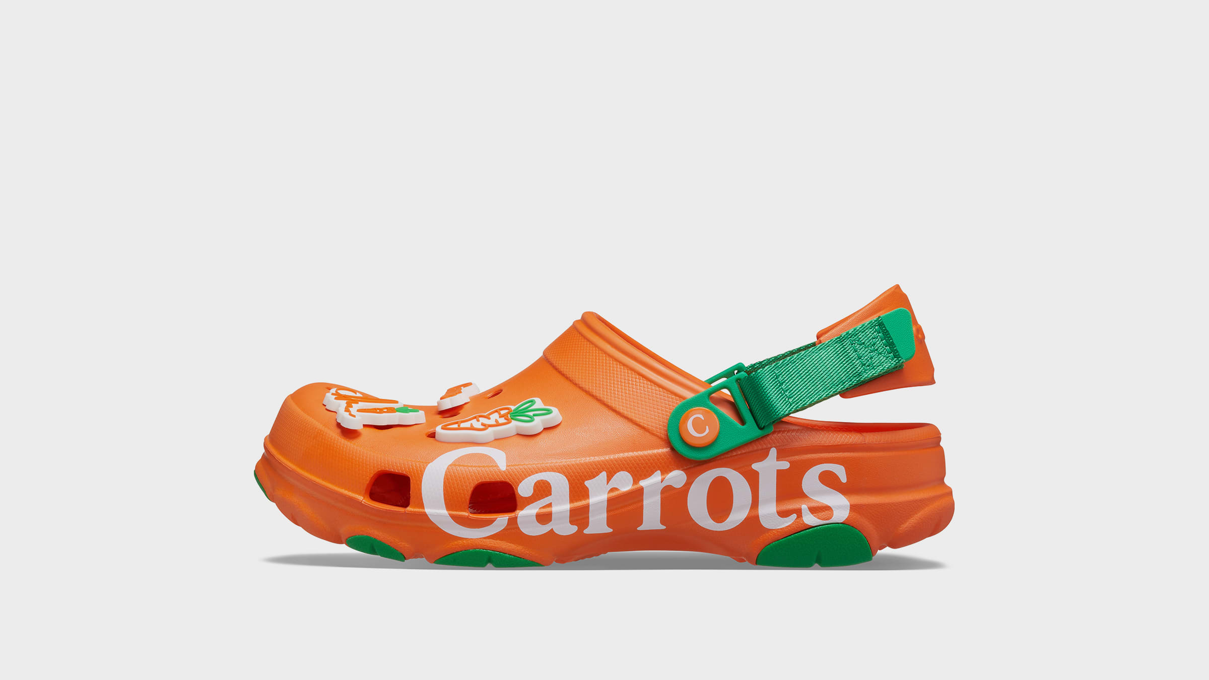 Crocs x Carrots (Orange) END. Launches