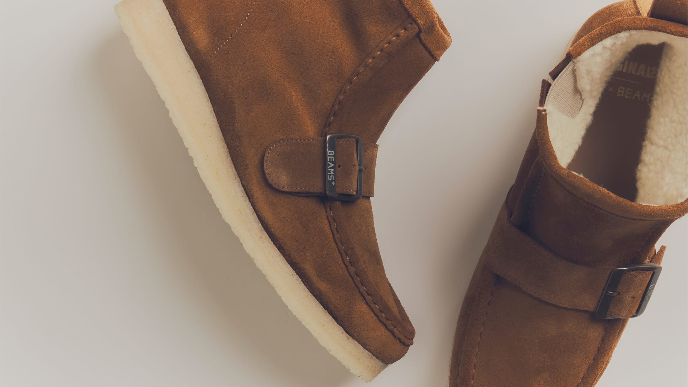 END. x Clarks Originals x Beams Plus Walla Hi Strap (Dark Brown