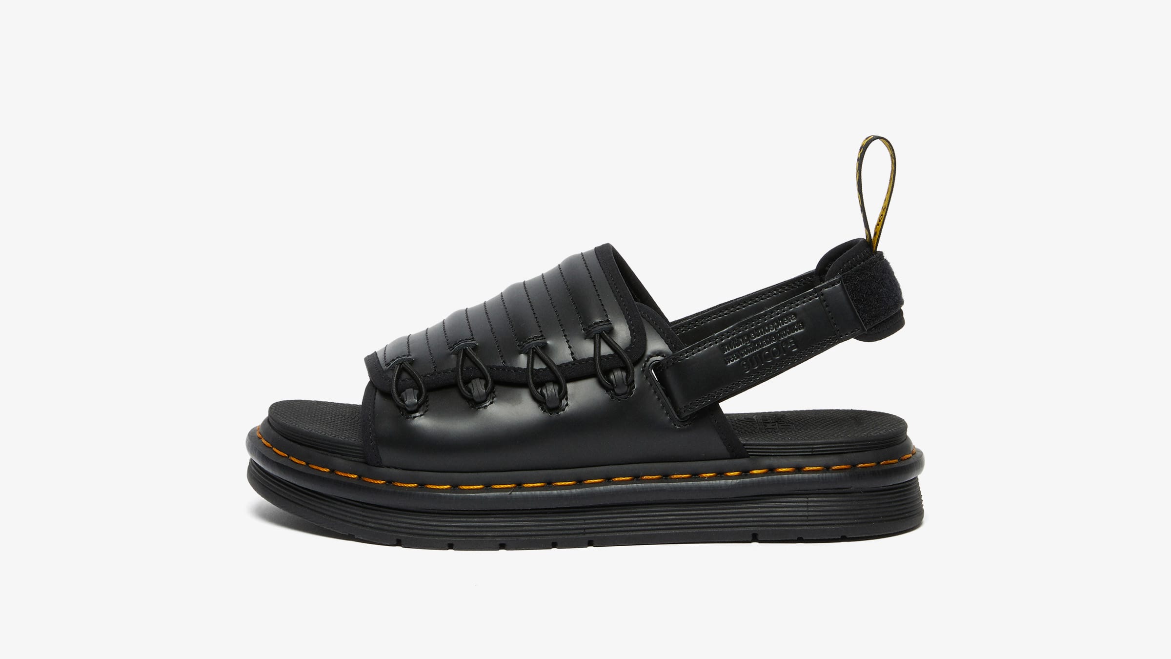 Dr. Martens x Suicoke MURA Sandal (Black Smooth) | END. Launches