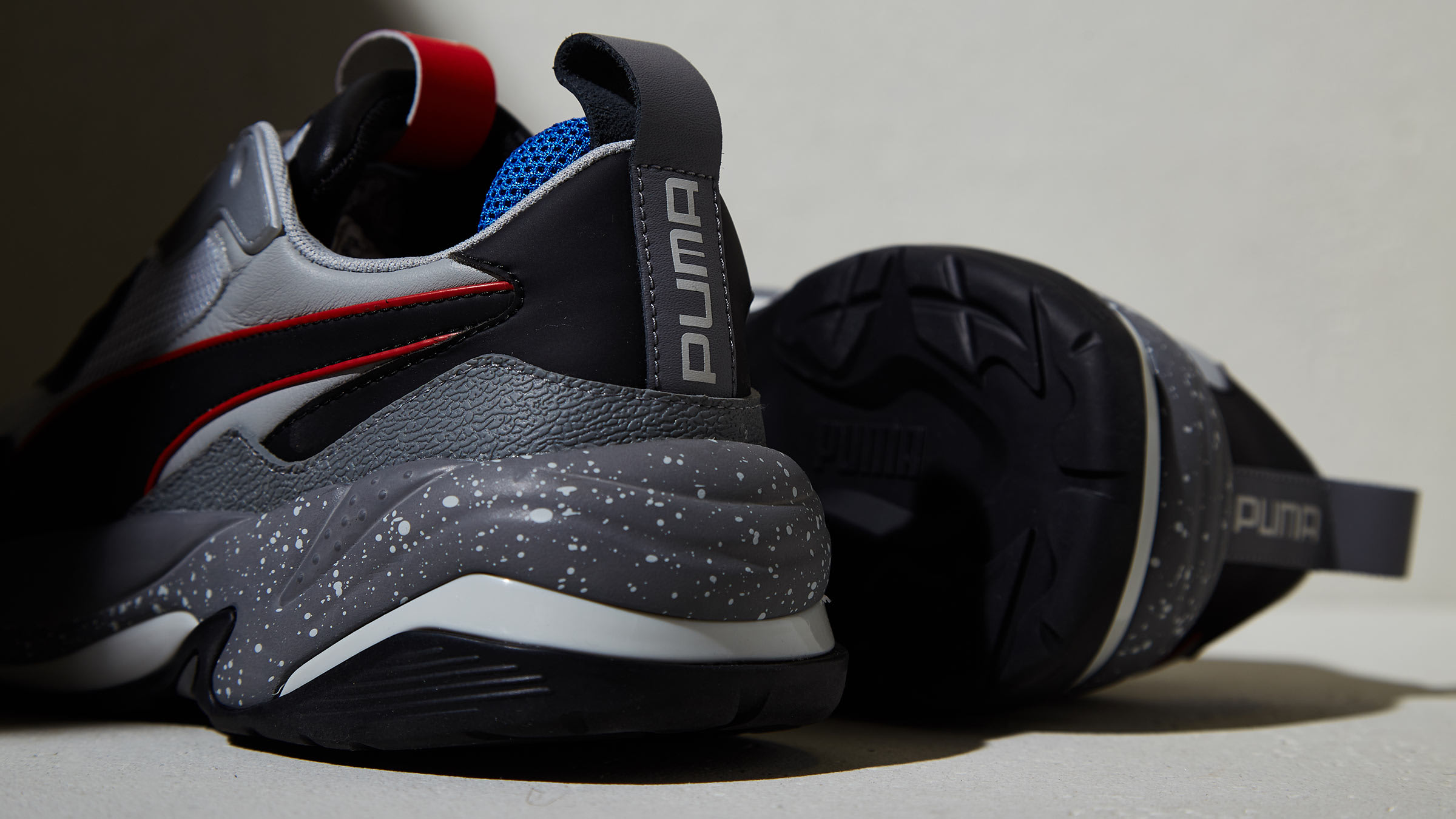 puma thunder electric gray violet