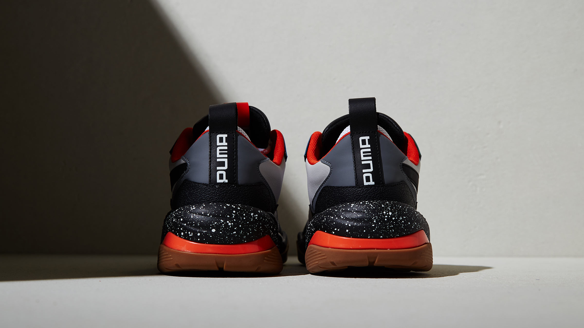 puma thunder electric orange