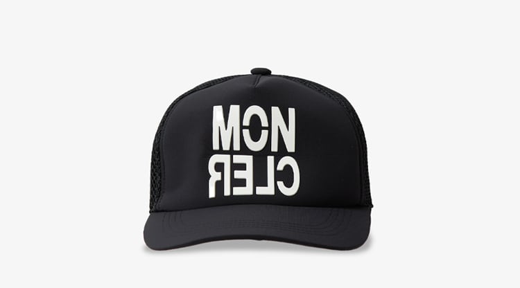 Moncler Grenoble Day-namic Backwards Logo Mesh Cap