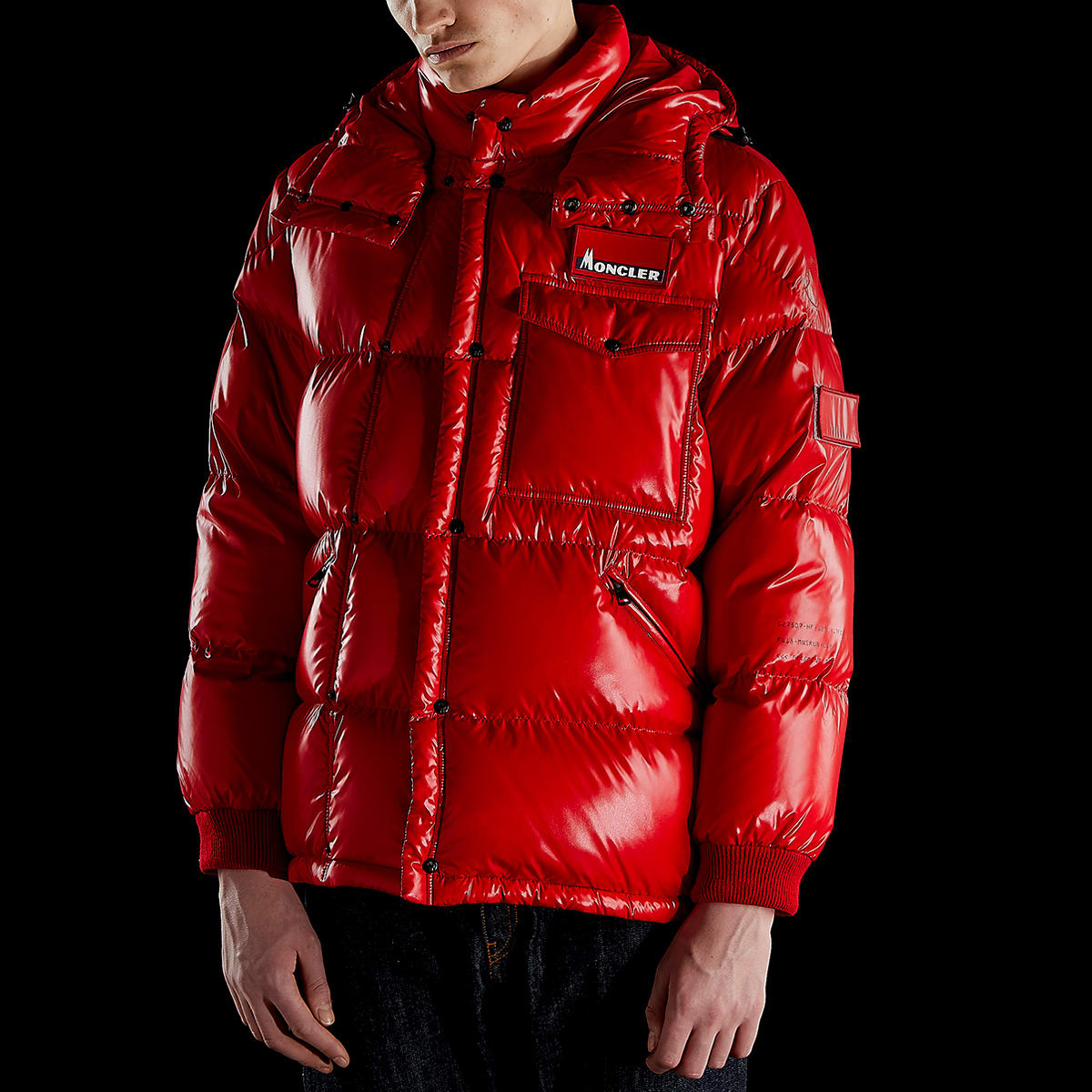 Moncler Genius 7 Moncler Fragment Hiroshi Fujiwara Anthem Jacket Red END. Launches