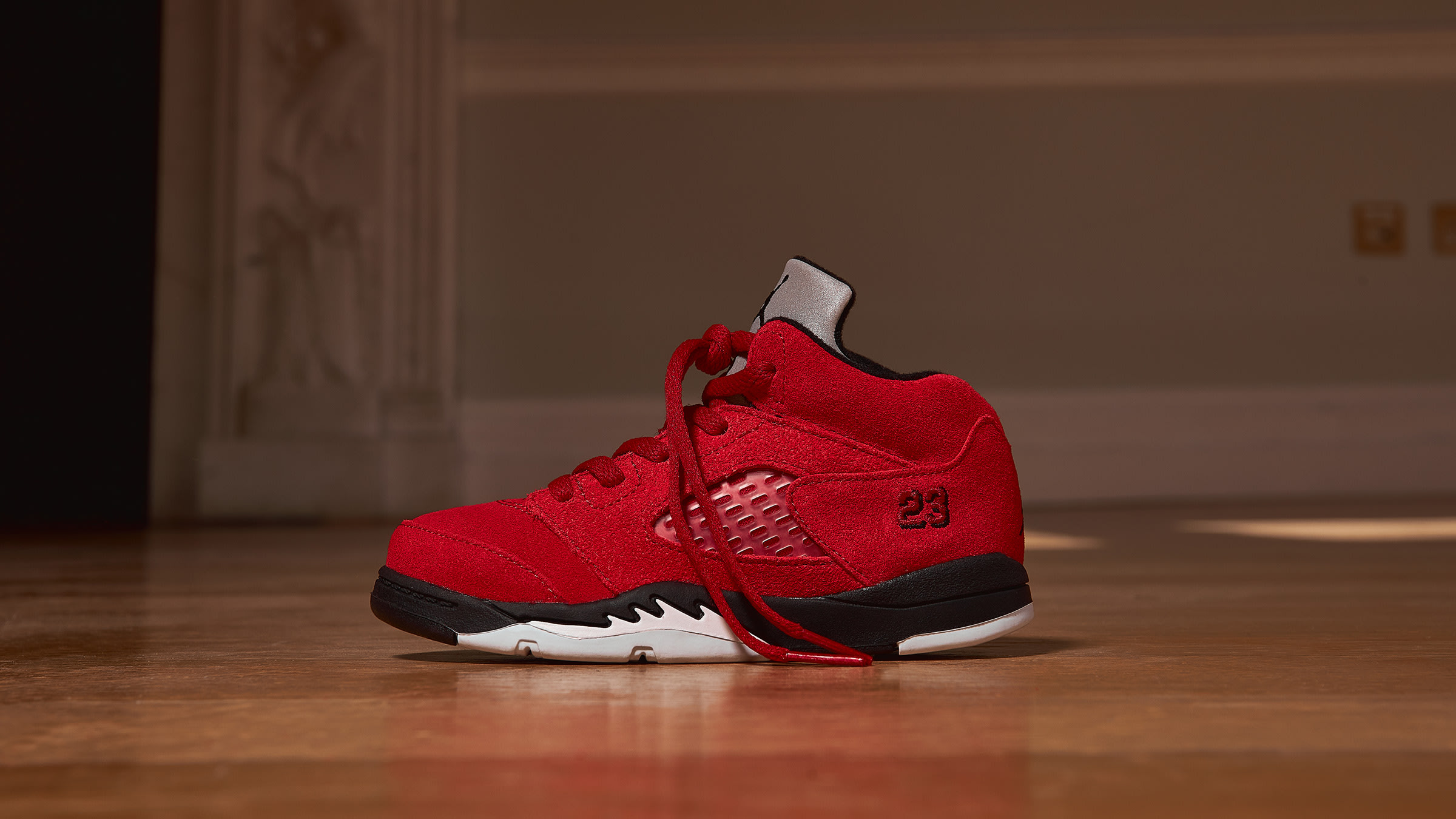 jordan retro 5 red white and blue