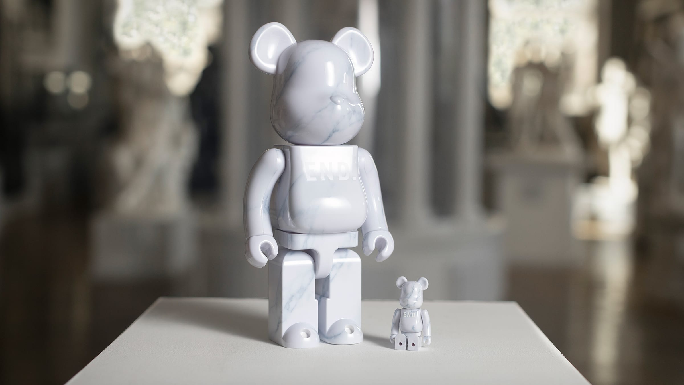 END. x Medicom Be@rbrick (White 100% & 400 %) | END. Launches