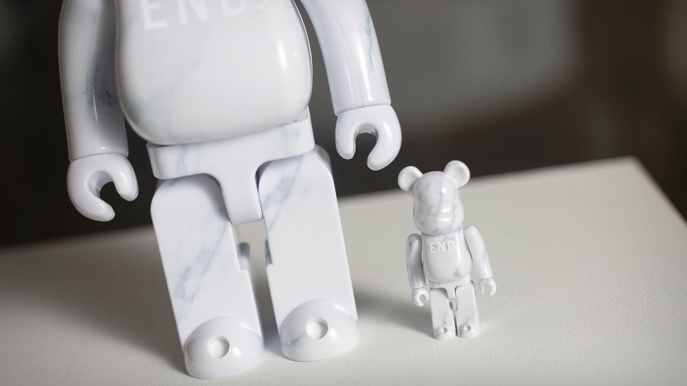 END. x Medicom Be@rbrick (White 100% & 400 %) | END. Launches