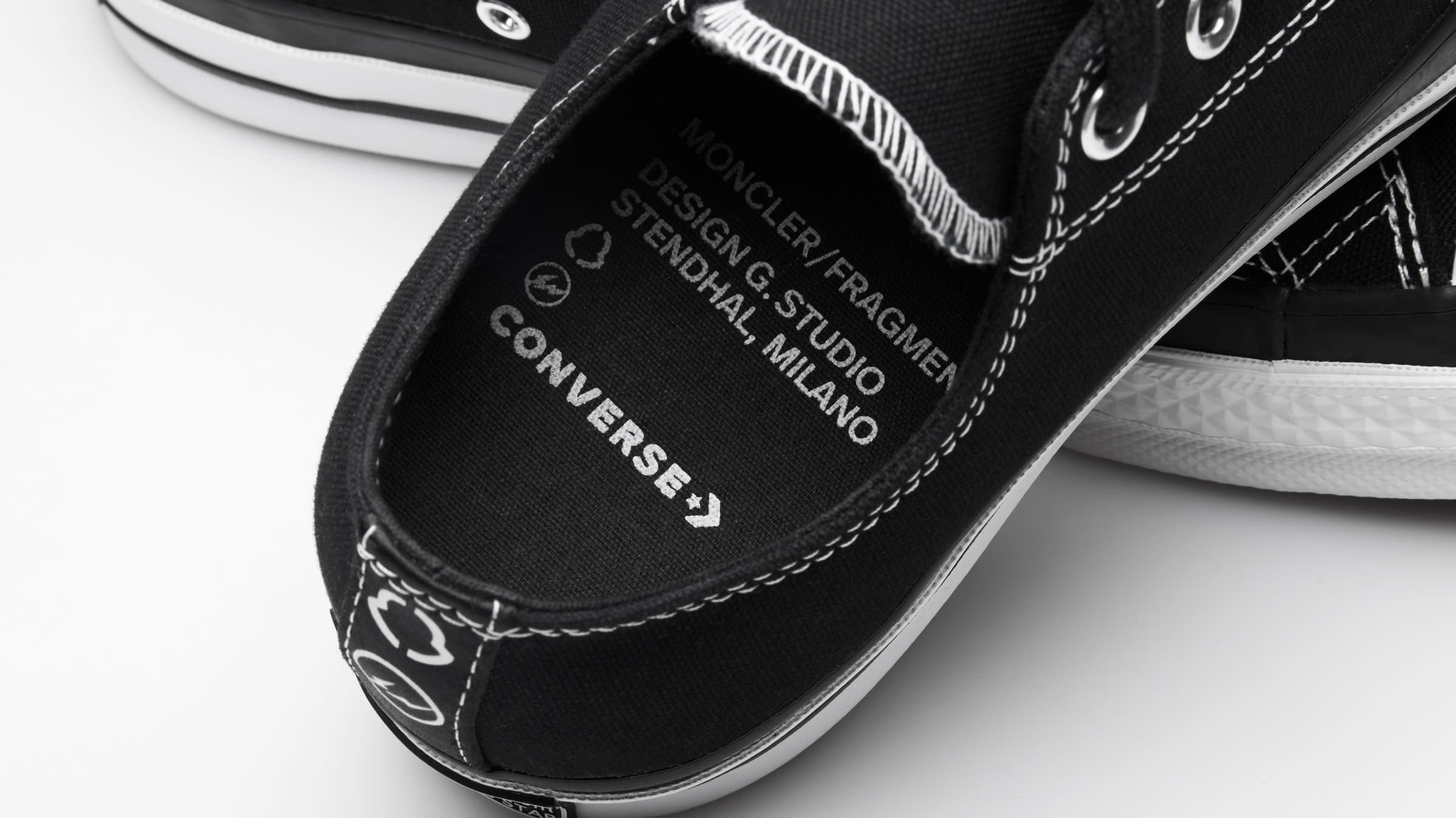 7 Moncler Fragment + Converse Chuck 70 (Black) | END. Launches