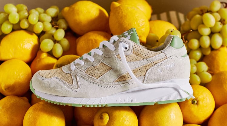 END. x Diadora V7000 GRAPPA (Crystal Grey) | END. Launches