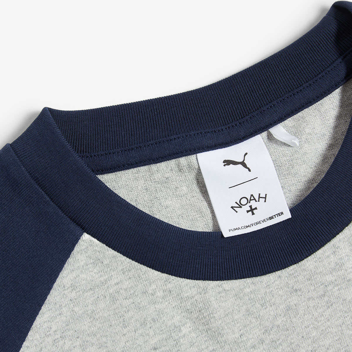 Puma x Noah Raglan Long Sleeve Tee (Grey Blue) | END. Launches