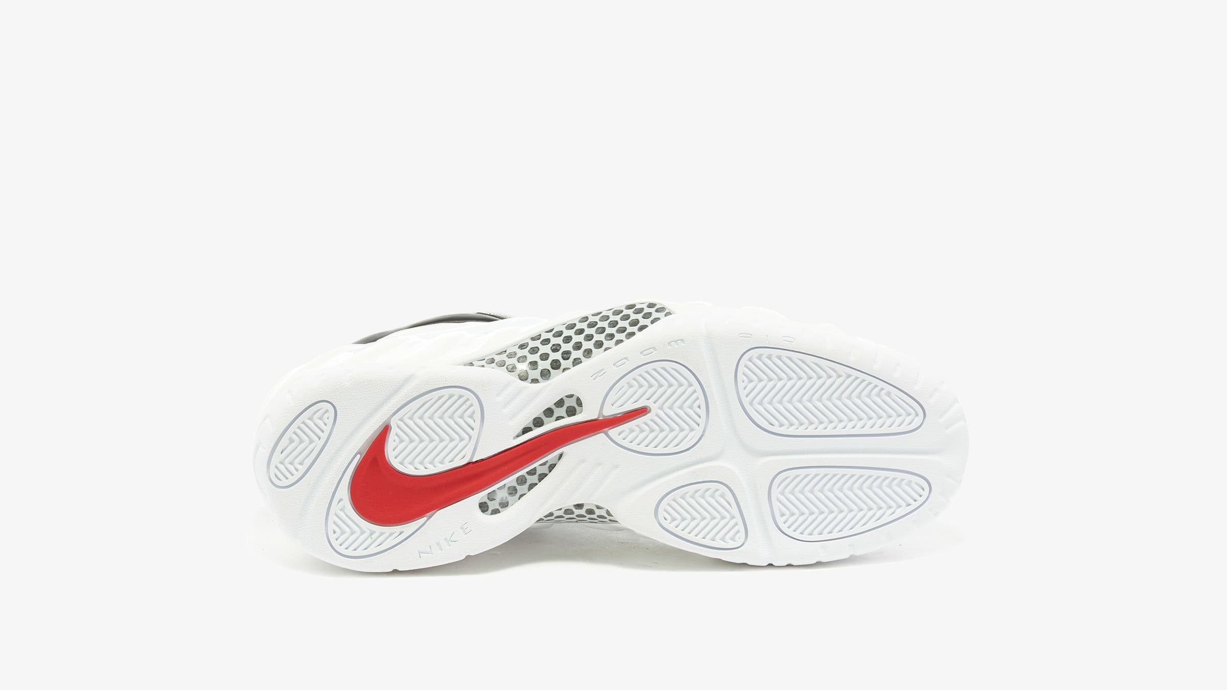 nike foams black and white