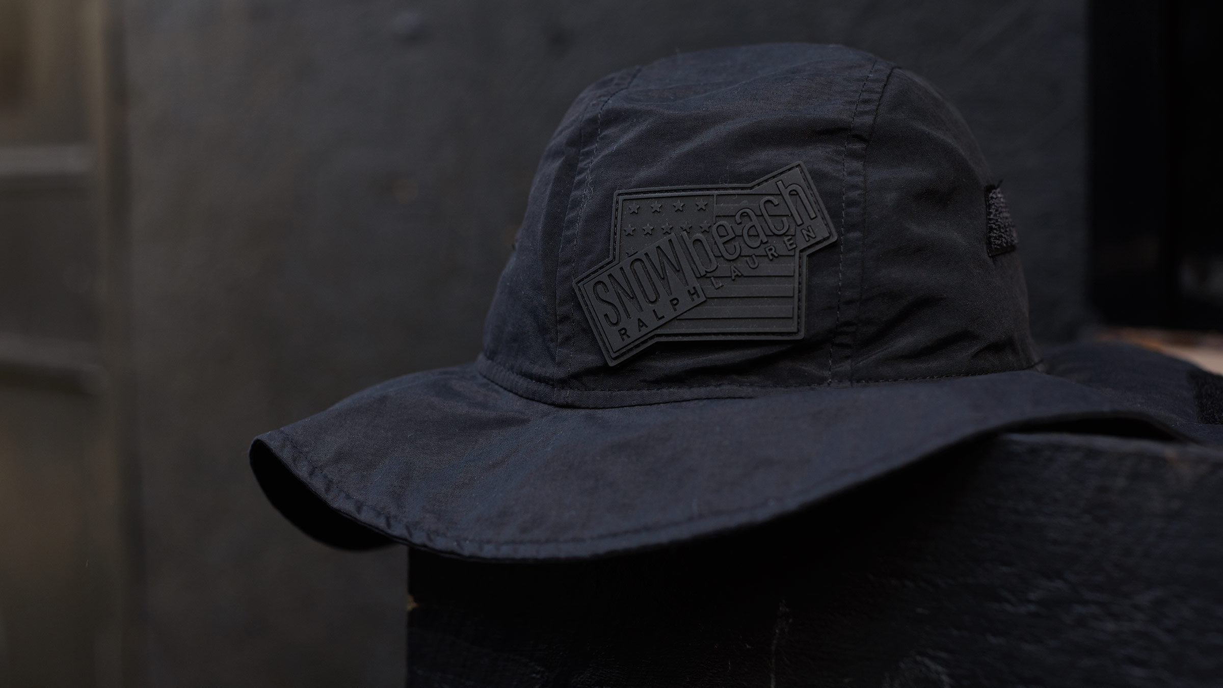 Polo Ralph Lauren Gator Hat 'Snow Beach' (Black) | END. Launches