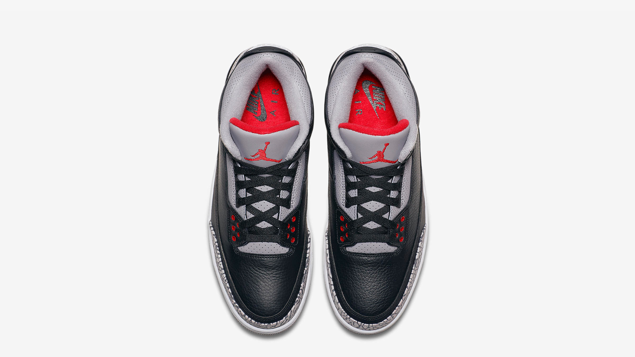 Nike Air Jordan 3 Retro Og Black Red Grey White End Launches