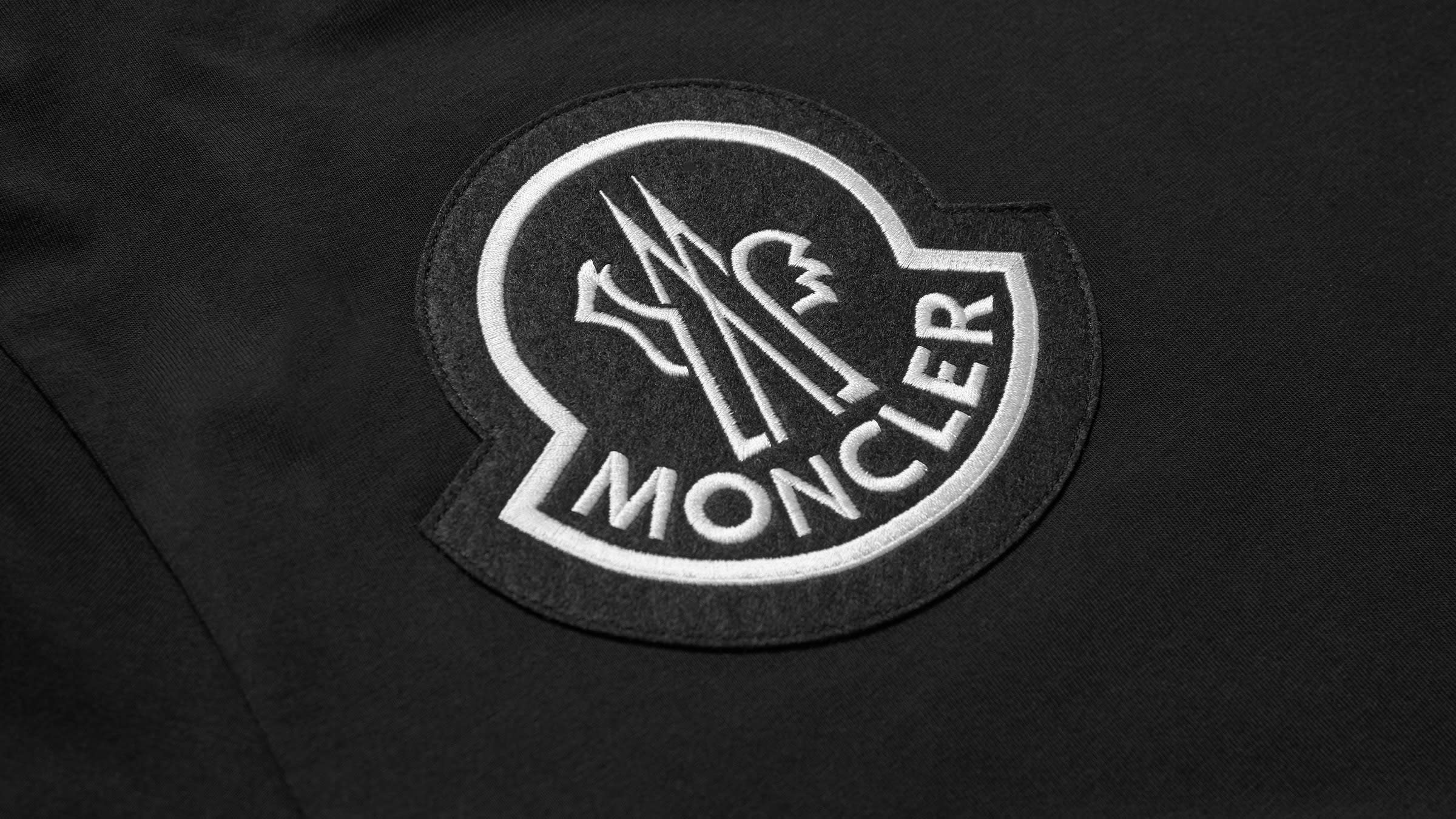 Moncler Genius 2 Moncler 1952 Large Logo Tee (Black) | END. Launches