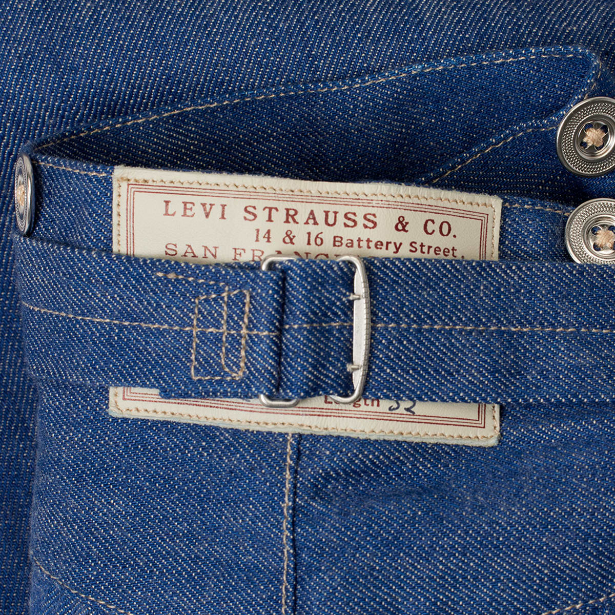 Levis Vintage Clothing Limited Edition 1873 XX Overall (Indigo 
