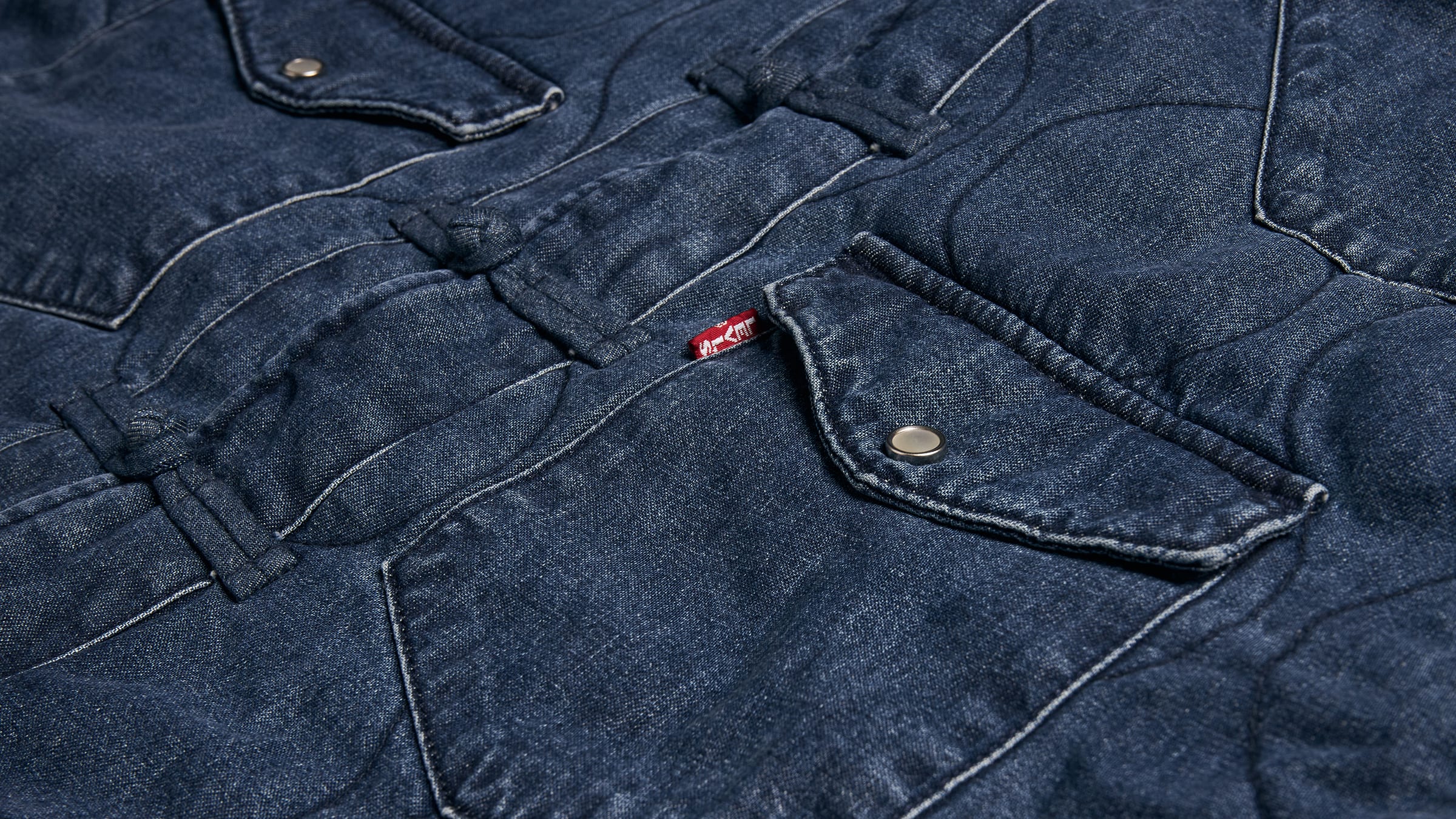 サイズS LEVI'S CLOT PADDED ウエスタンシャツ WESTERN おすすめ