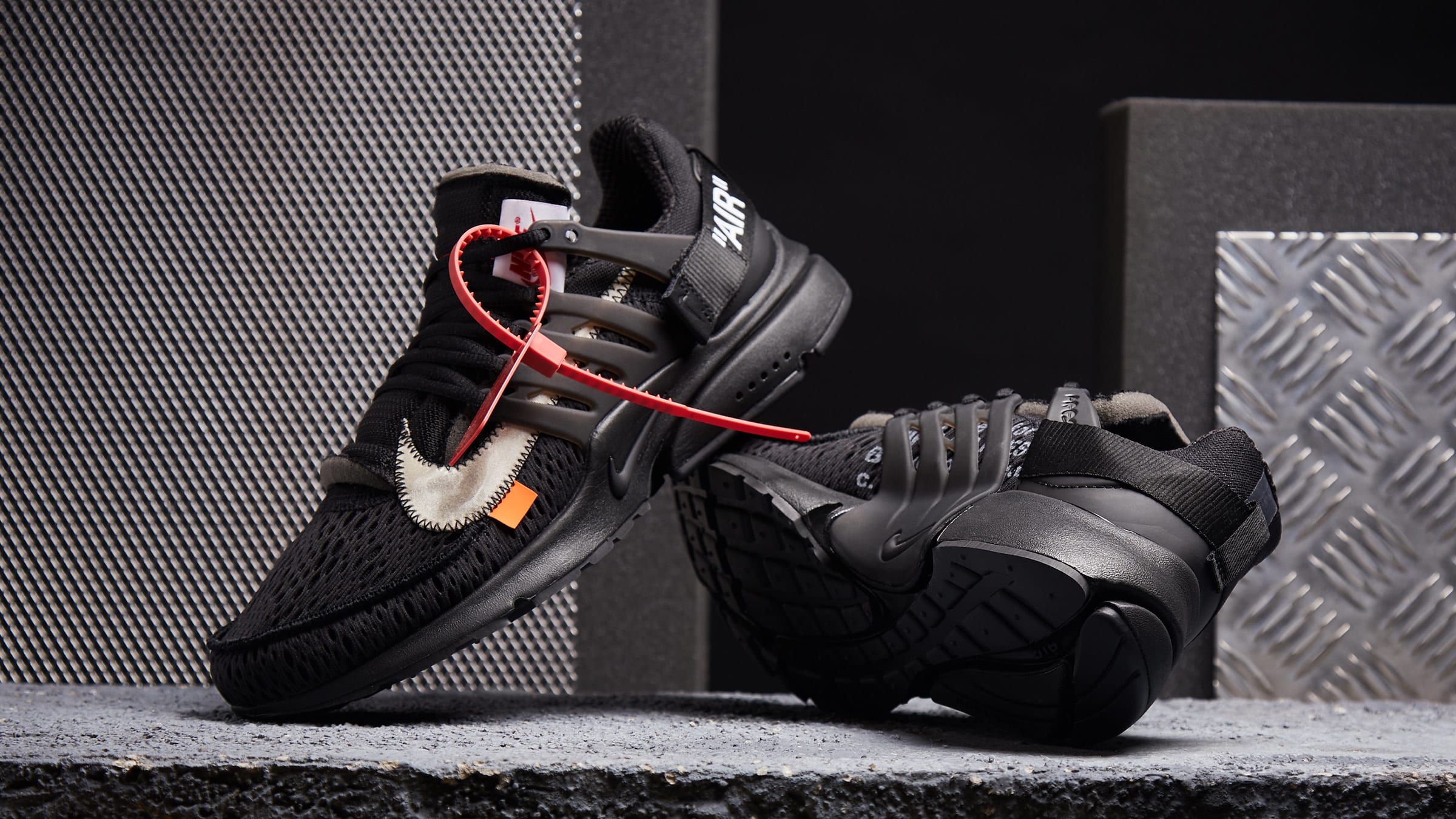 Udråbstegn enhed metallisk Nike x Off-White Air Presto (Black & White) | END. Launches