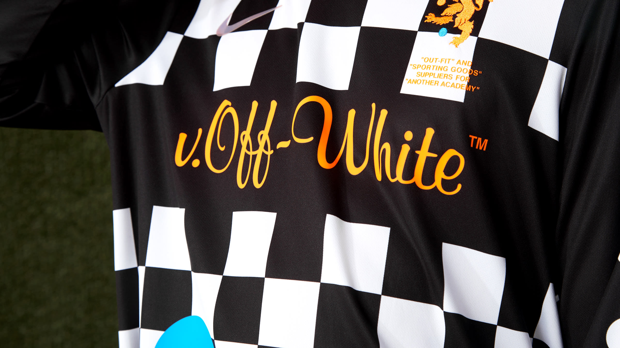 offwhite soccer jersey