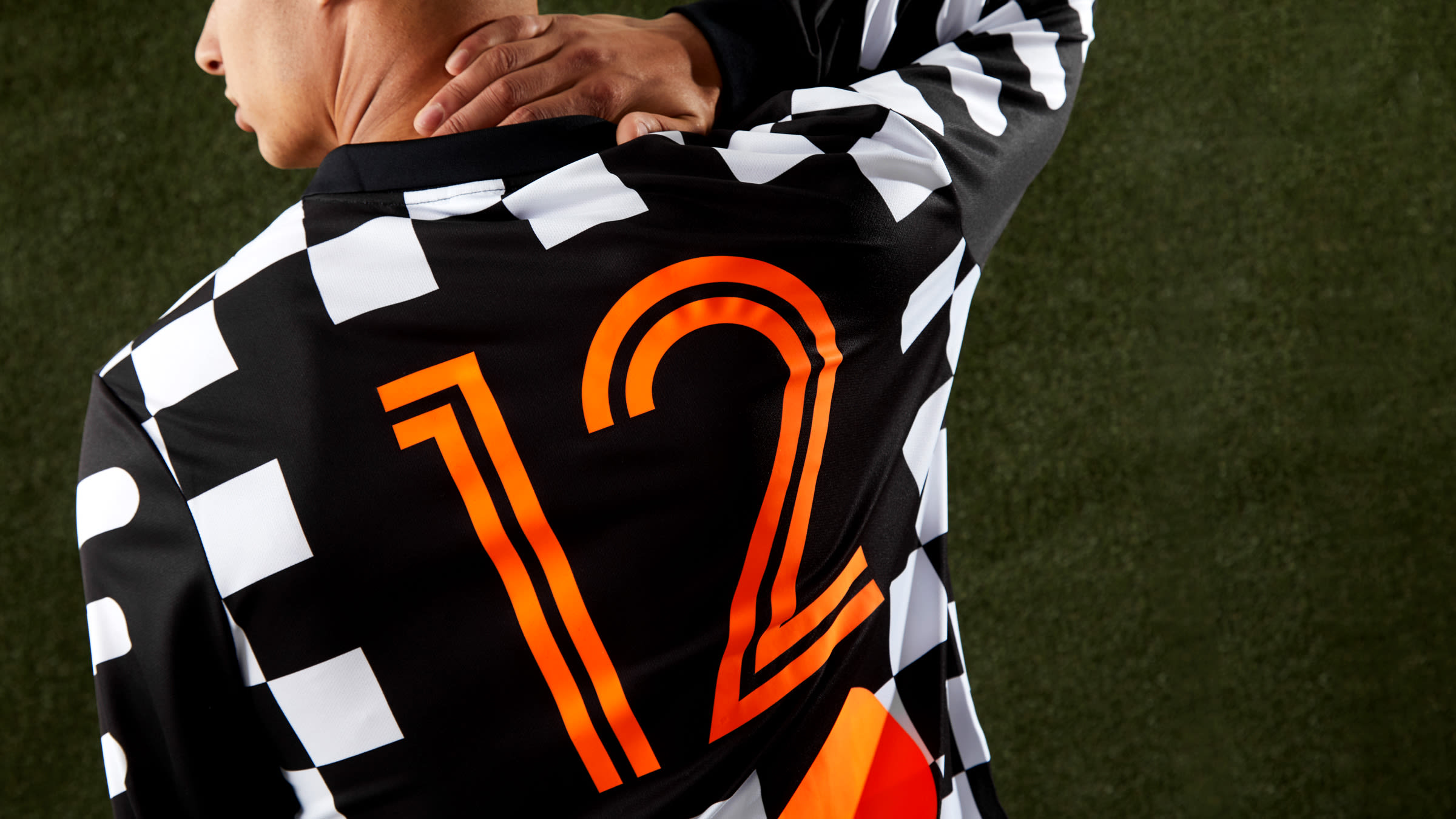 off white football shirt