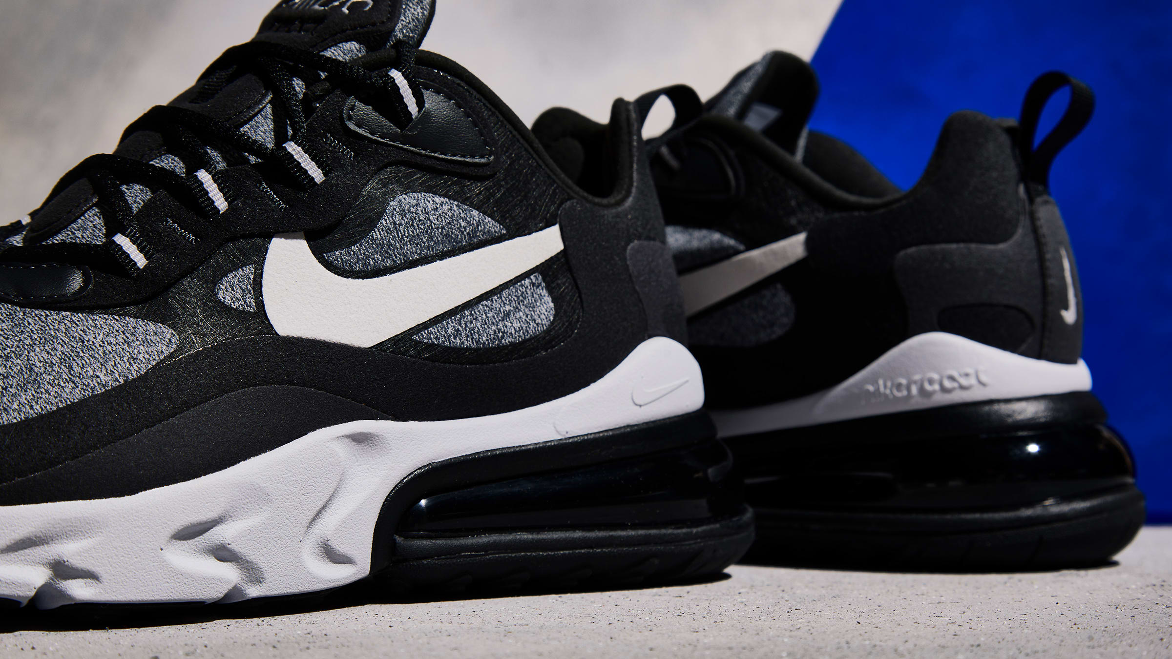 air max 270 react vast grey