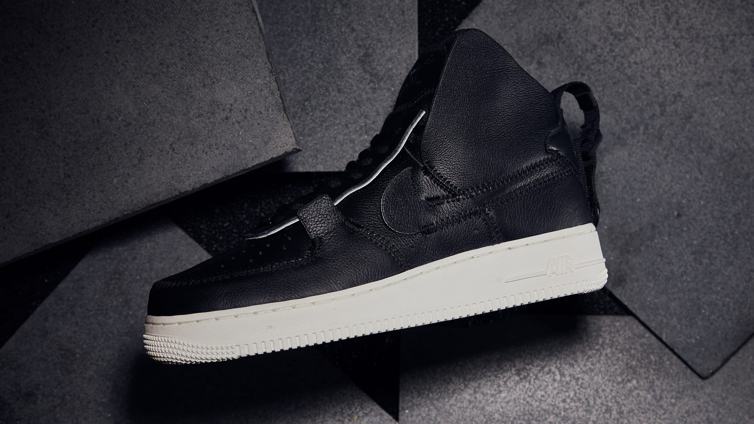 air force 1 high psny black