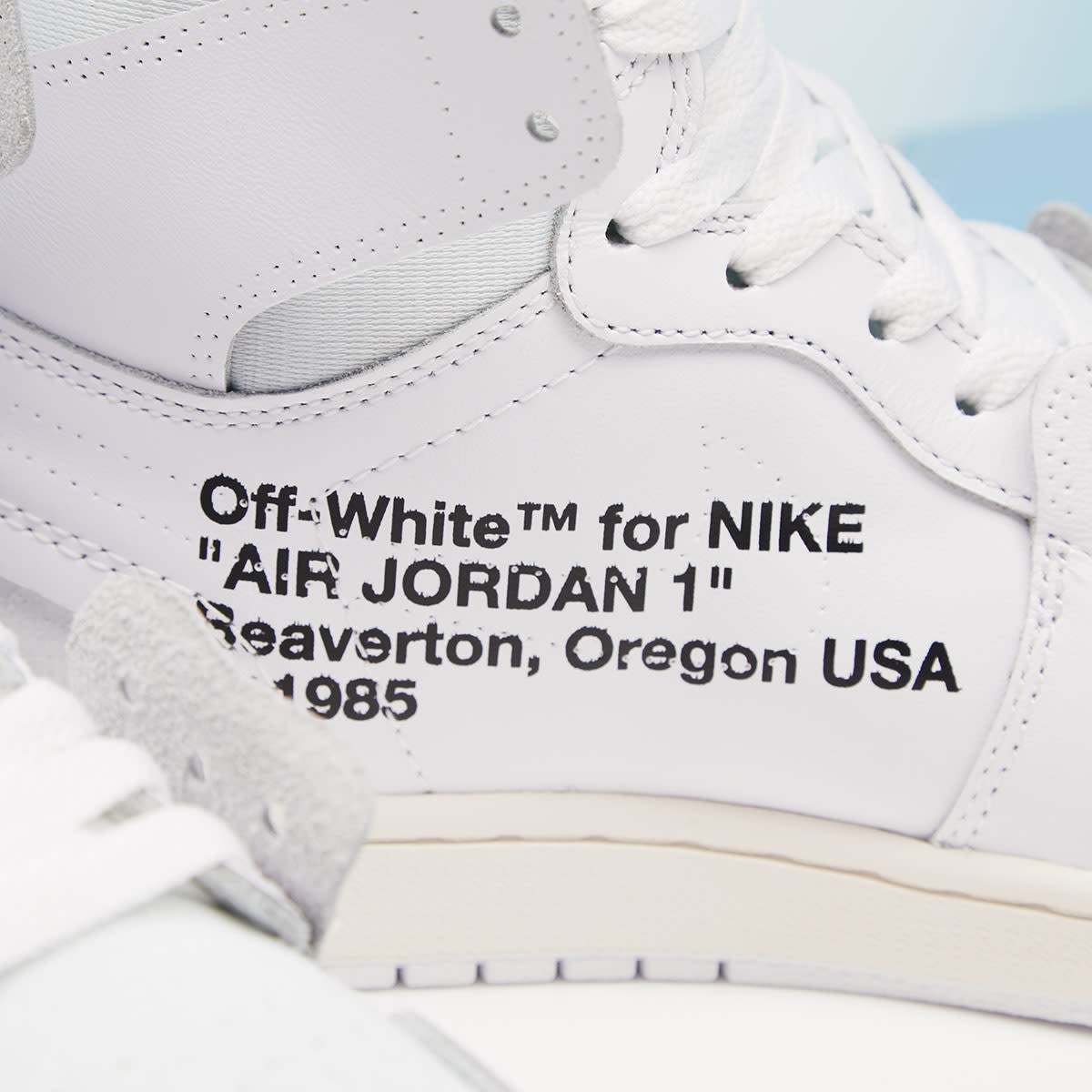 The Europe-Exclusive OFF-WHITE x Air Jordan 1 White Drops In Three Days •
