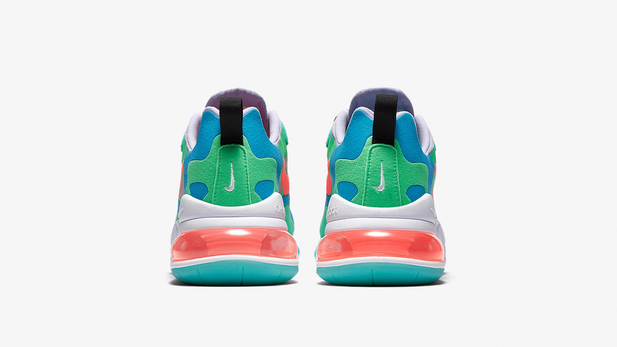 Nike Air Max 270 React W (Green, Crimson & Lagoon) | END. Launches