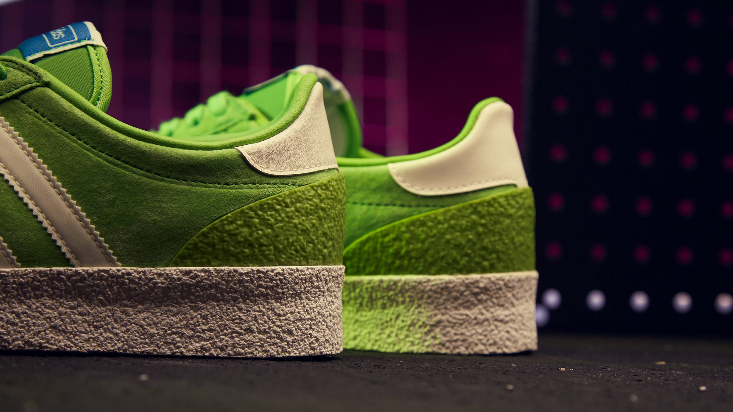 Adidas SPZL Munchen Super (Intense Green & Chalk White) | END. Launches