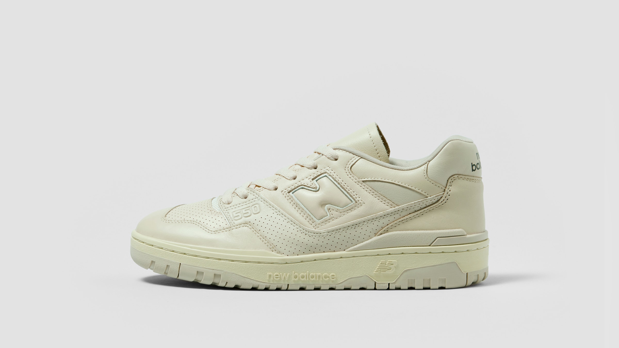 New Balance x Auralee BB550AR (White) | END. Launches