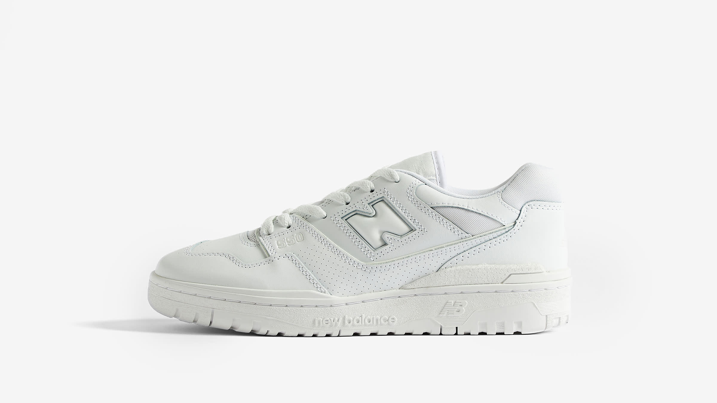 New Balance BB550WWW (White) | END. Launches