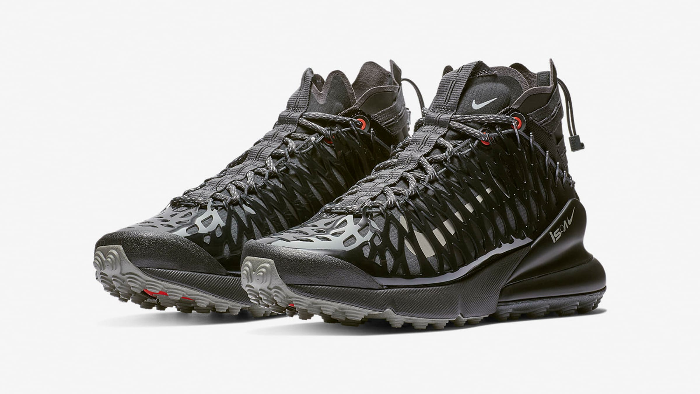 cent Officier Oxide Nike Air Max 270 ISPA (Black & Anthracite) | END. Launches
