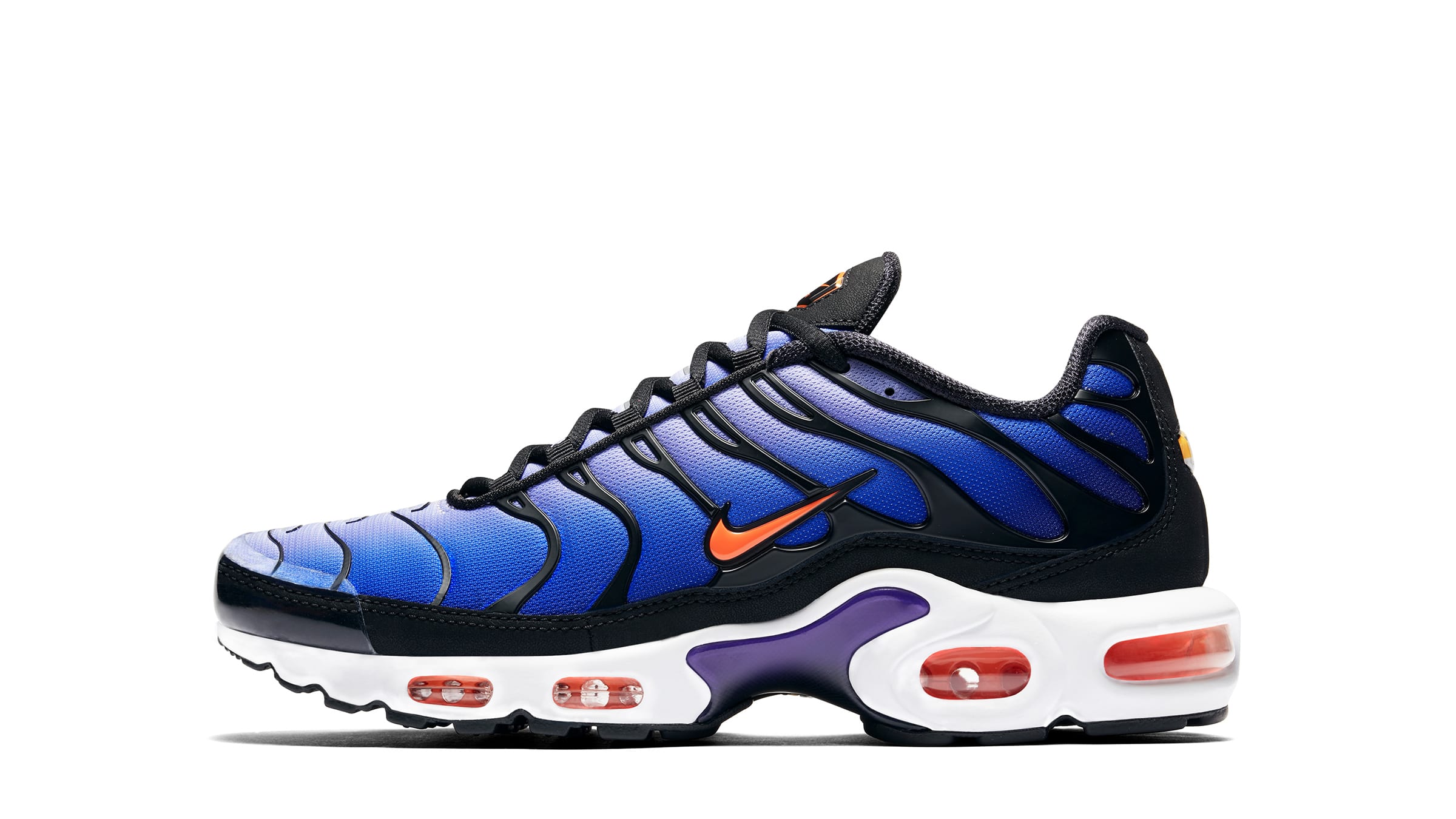 purple and orange air max plus