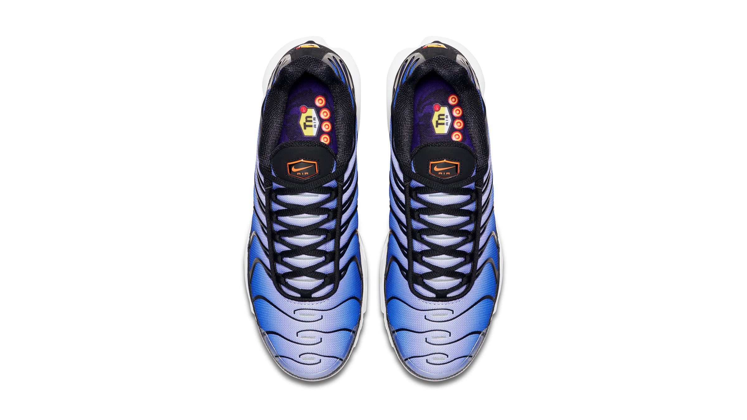 purple and orange air max plus