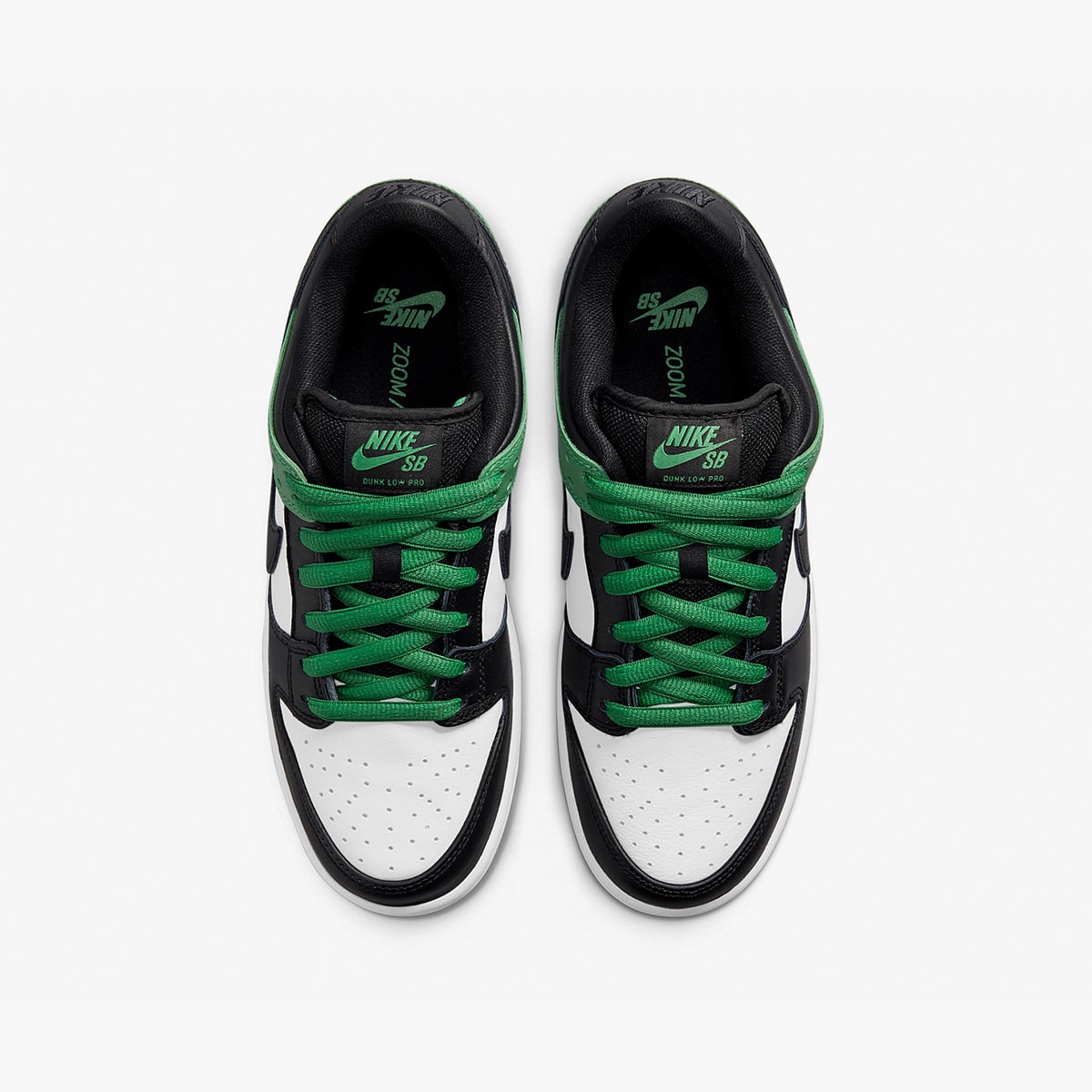 Nike SB Dunk Low Pro (Classic Green, Black & White) | END. Launches