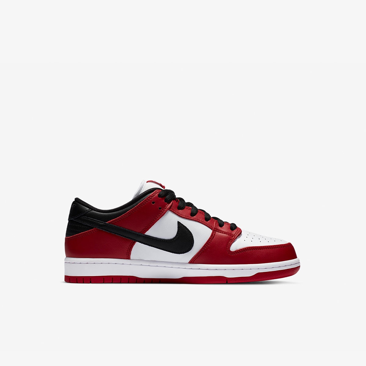 Nike SB Dunk Low Pro Chicago (Red, Black & White) | END. Launches