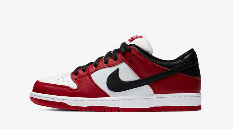 Nike SB Dunk Low Pro Chicago (Red, Black \u0026 White) | END. Launches