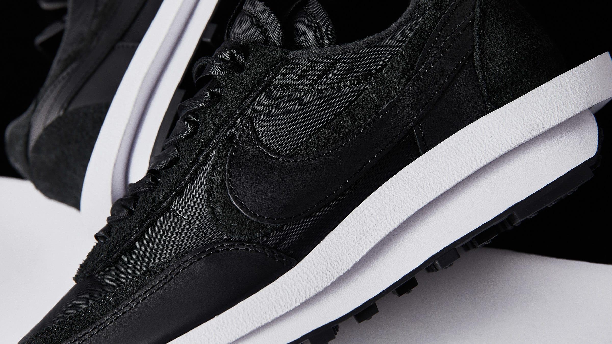 Nike x Sacai LDWaffle (Black) | END. Launches