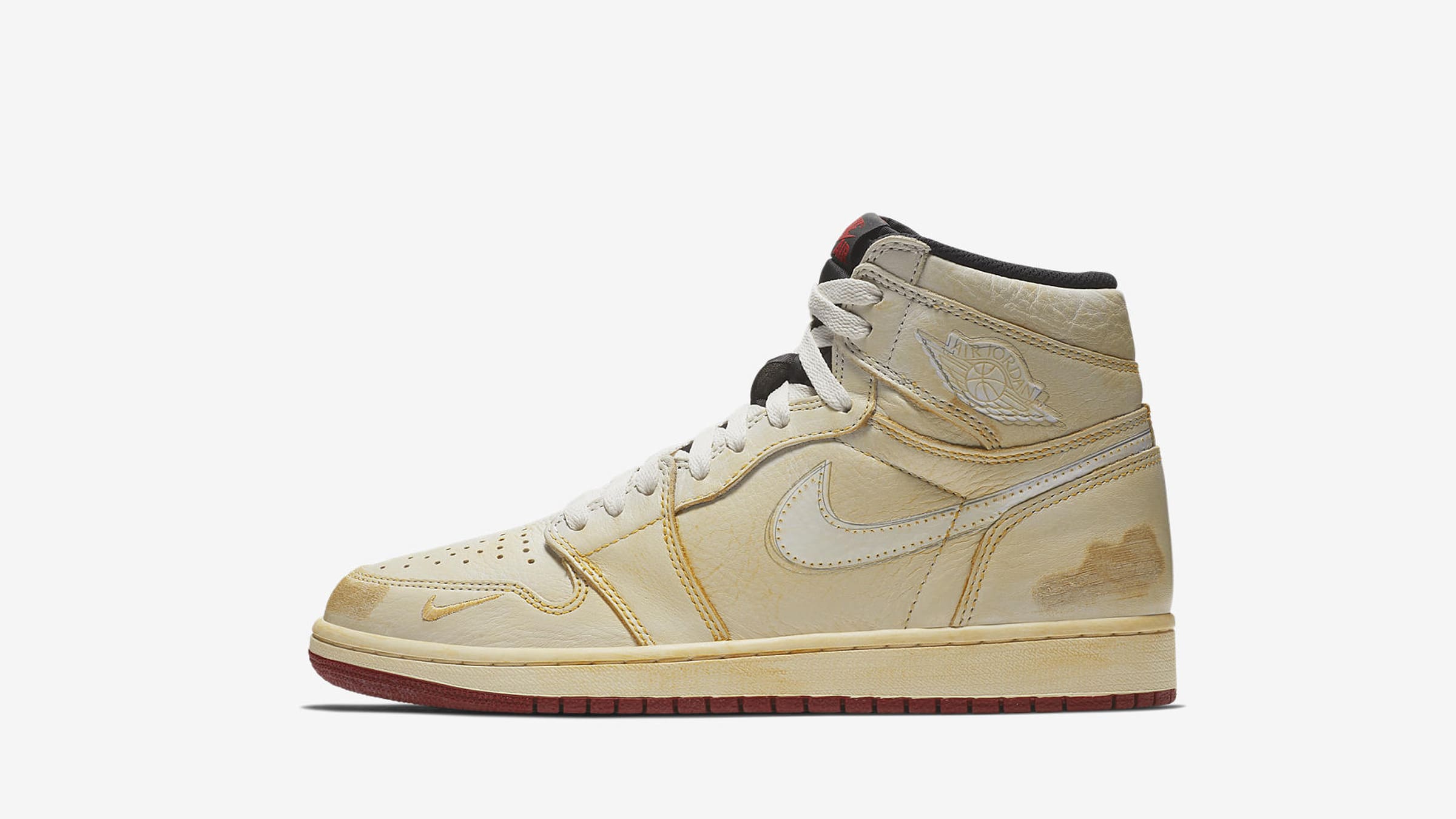 Nigel Sylvester x Air Jordan 1 OG (Sail, Varsity Red & Silver) | END