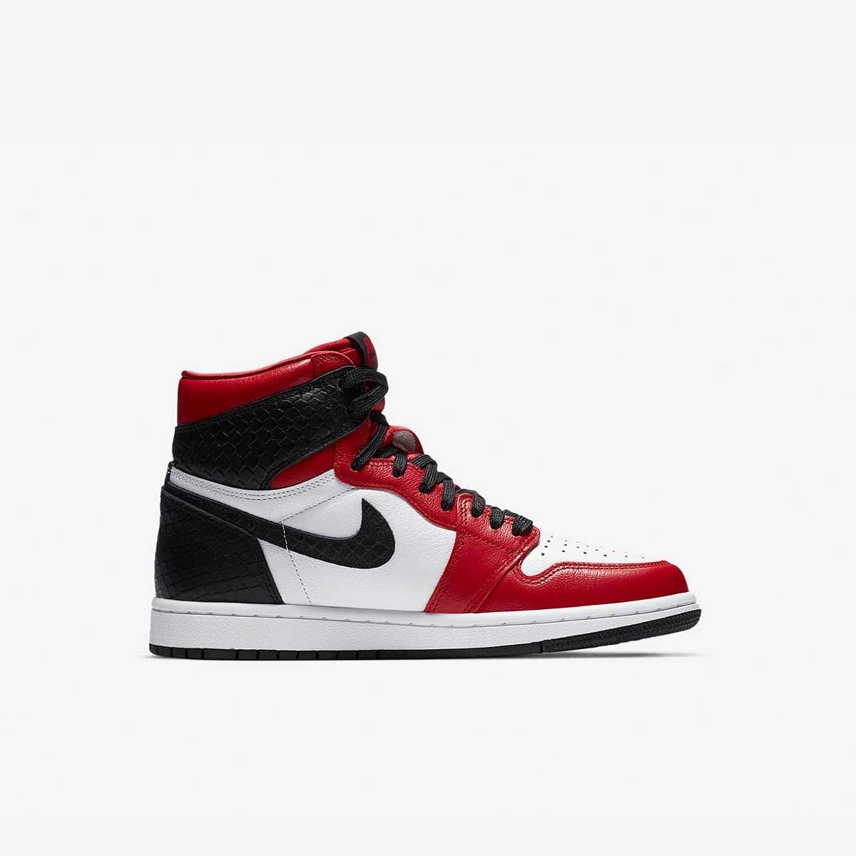 jordan 1 black and red and white