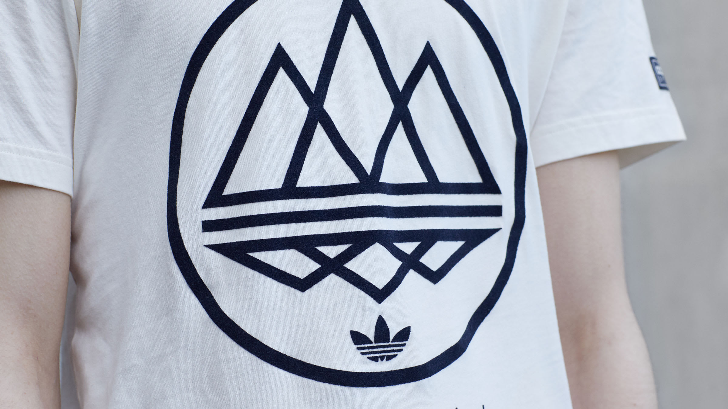 Adidas SPZL MOD Trefoil Tee (Chalk White & Punjab) | END. Launches