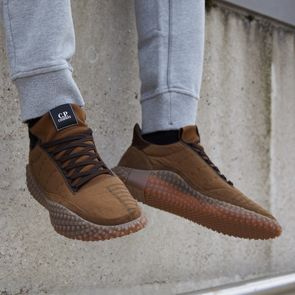 Adidas x CP Company Kamanda 'Made in (Olive & Gum) | END. Launches