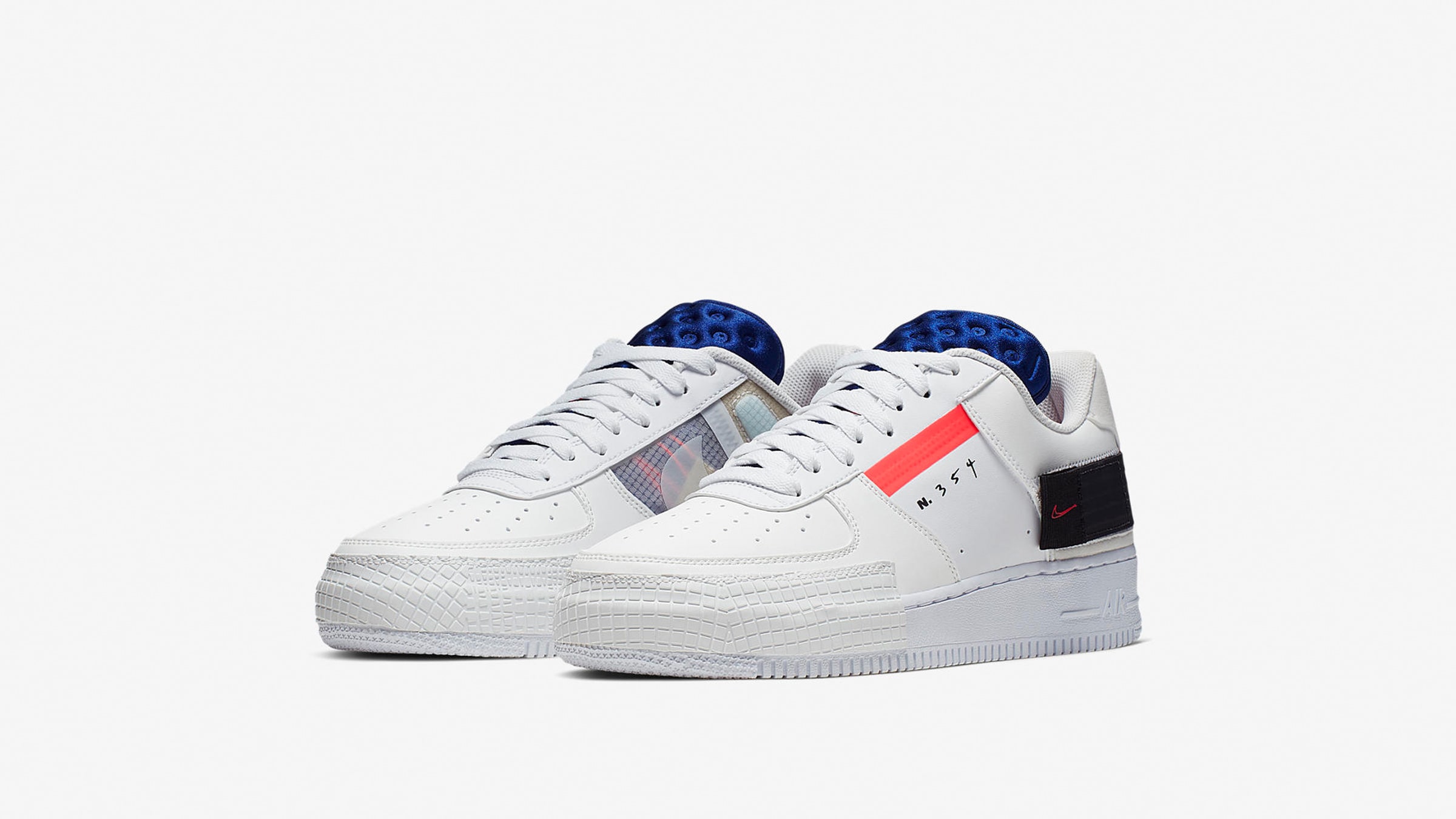 air force 1 type summit white
