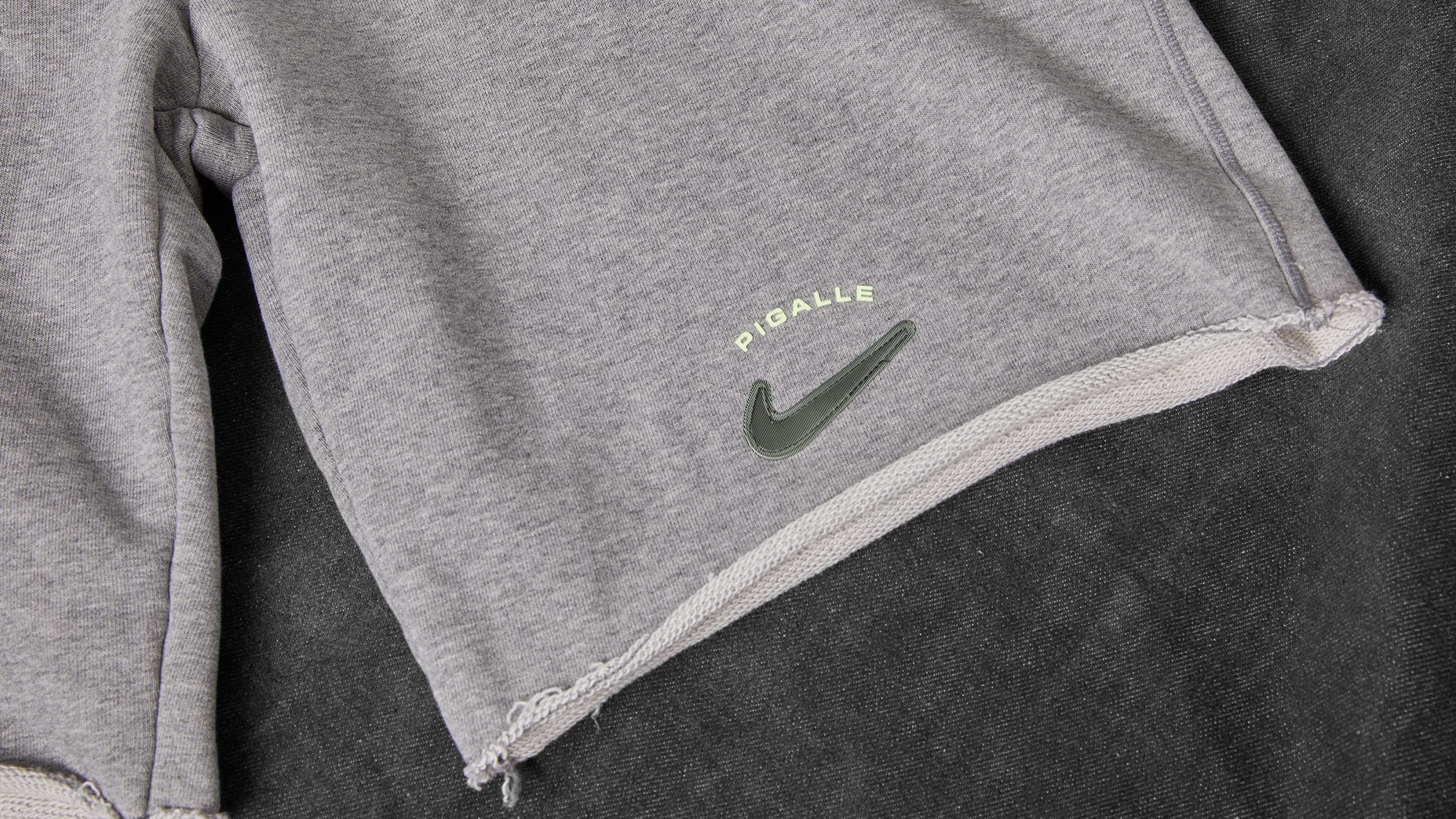 Nike x Pigalle NRG Short (Dark Grey Heather) | END. Launches