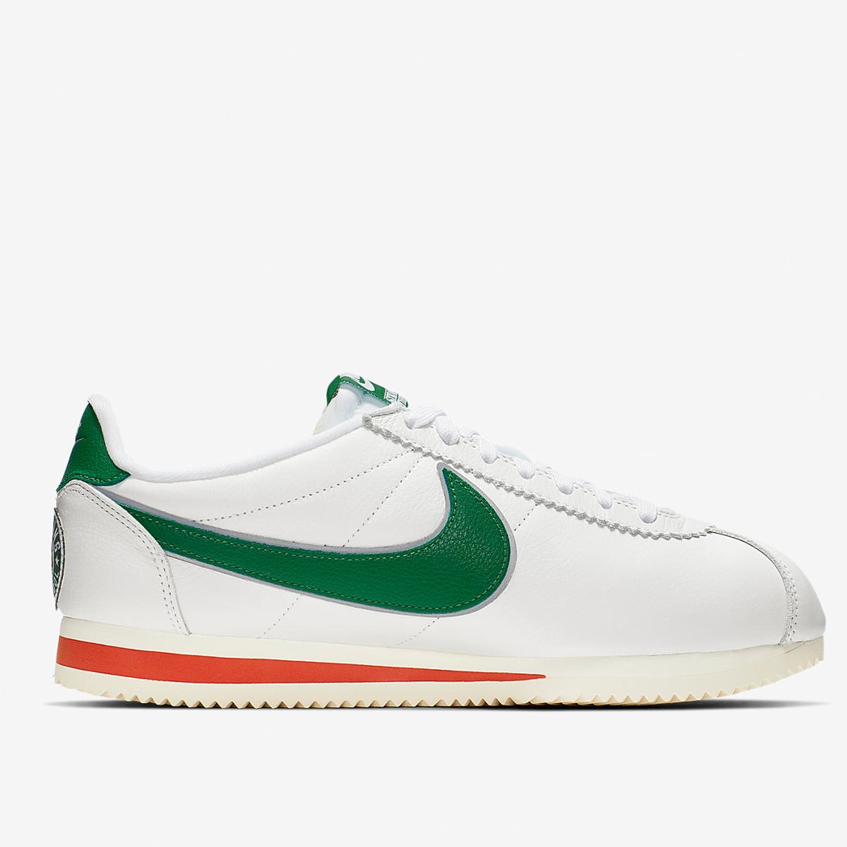 Nike x Stranger Things Cortez Classic (White, Pine Green & Clay) | END ...