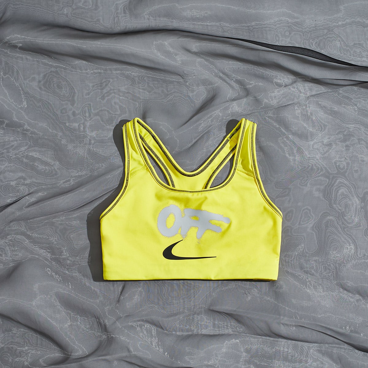 Nike x Off-White Sports Bra W (Opti Yellow) | END. Launches